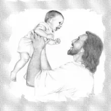 Jesús recreando a su criatura